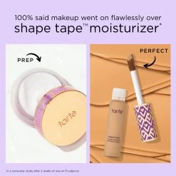 Travel-size Shape Tape™ Moisturizer 10 Travel-size Shape Tape™ Moisturizer -tarte sale shop 1574 first step prep moisture reset cream misc alt 6 ALT 1