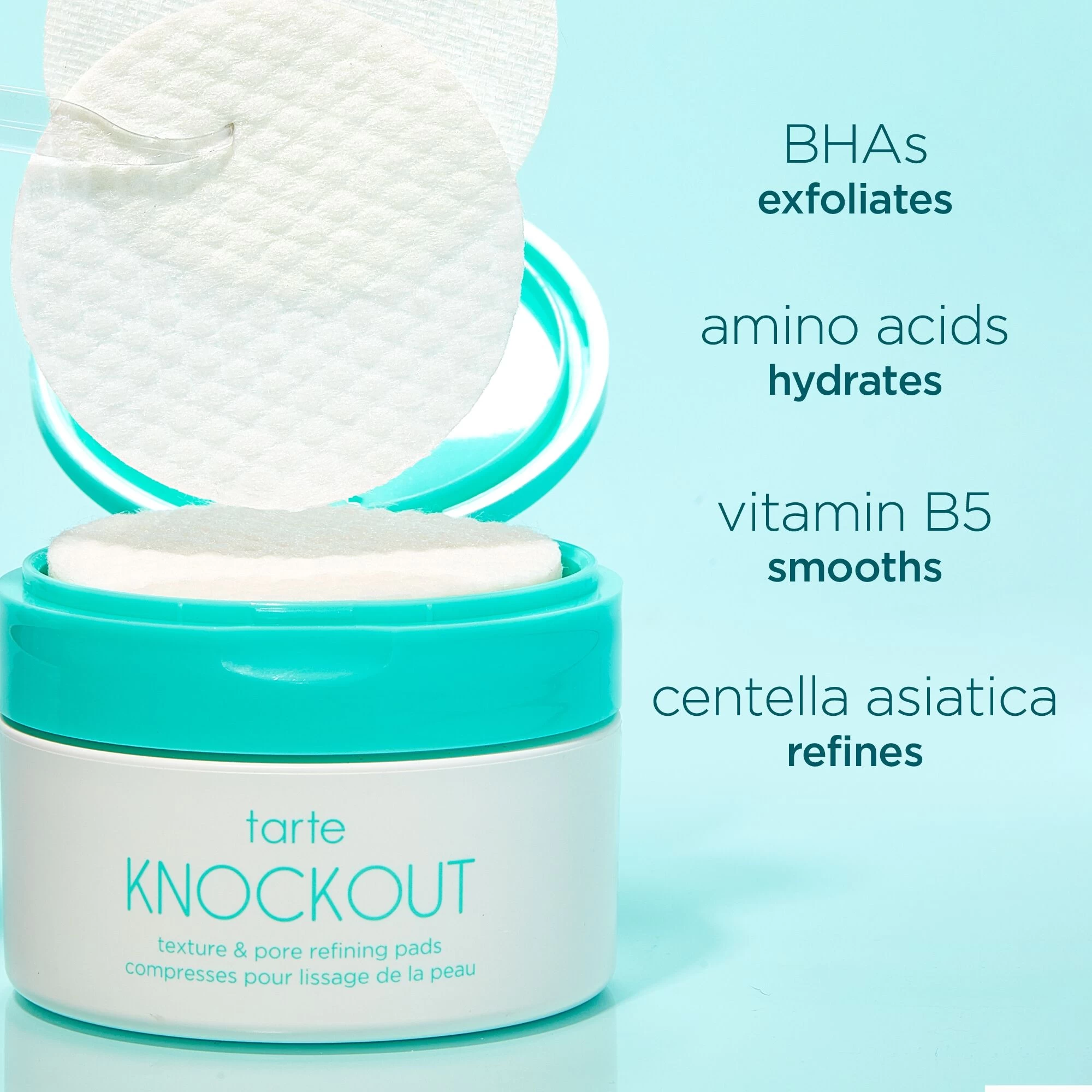 Travel-size Knockout Texture & Pore Refining Pads 4 Travel-size Knockout Texture & Pore Refining Pads - Image 2