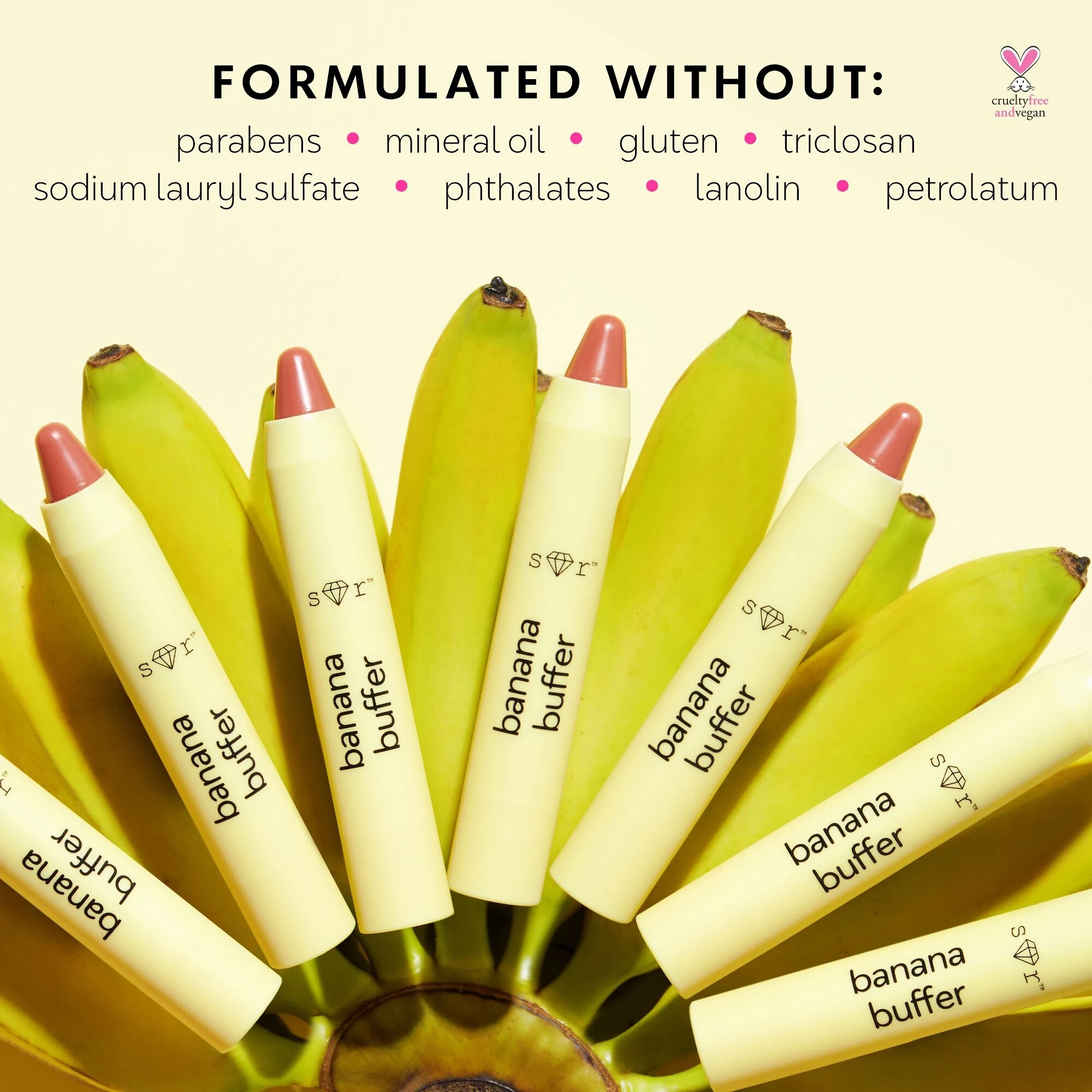 Sugar Rush™ Banana Buffer Lip Scrub 7 Sugar Rush™ Banana Buffer Lip Scrub - Image 5