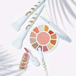 Secrets From The Amazon Brush Set 17 Secrets From The Amazon Brush Set -tarte sale shop 2462 Rainforest temptations eye cheek palette ALT 1