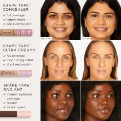 TRAVEL SIZE SHAPE TAPE FULL COVERAGE CONCEALER 11 TRAVEL SIZE SHAPE TAPE FULL COVERAGE CONCEALER -tarte sale shop 2554058cm alt03