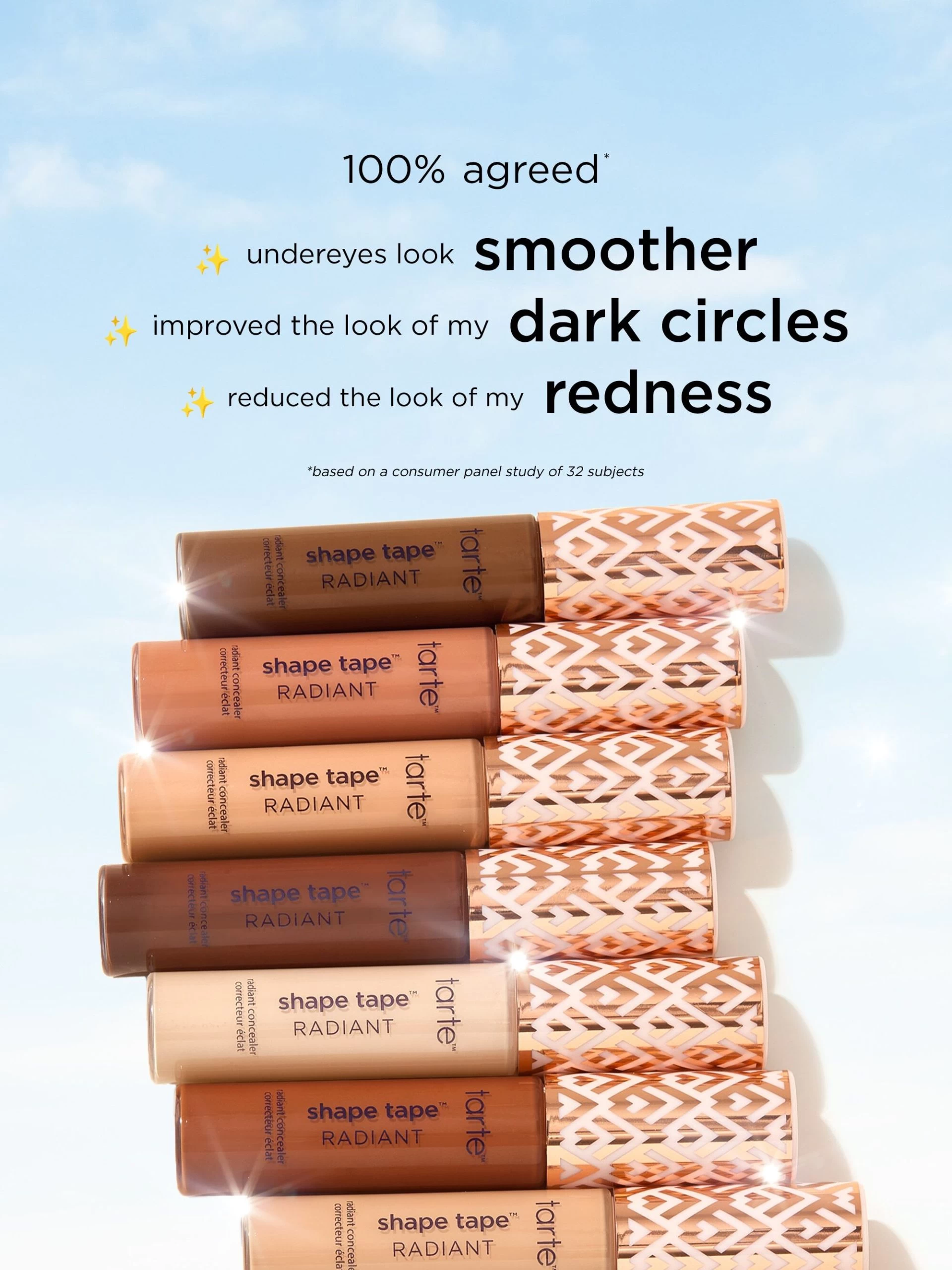 Travel-size Shape Tape™ Radiant Medium Coverage Concealer 9 Travel-size Shape Tape™ Radiant Medium Coverage Concealer - Image 7