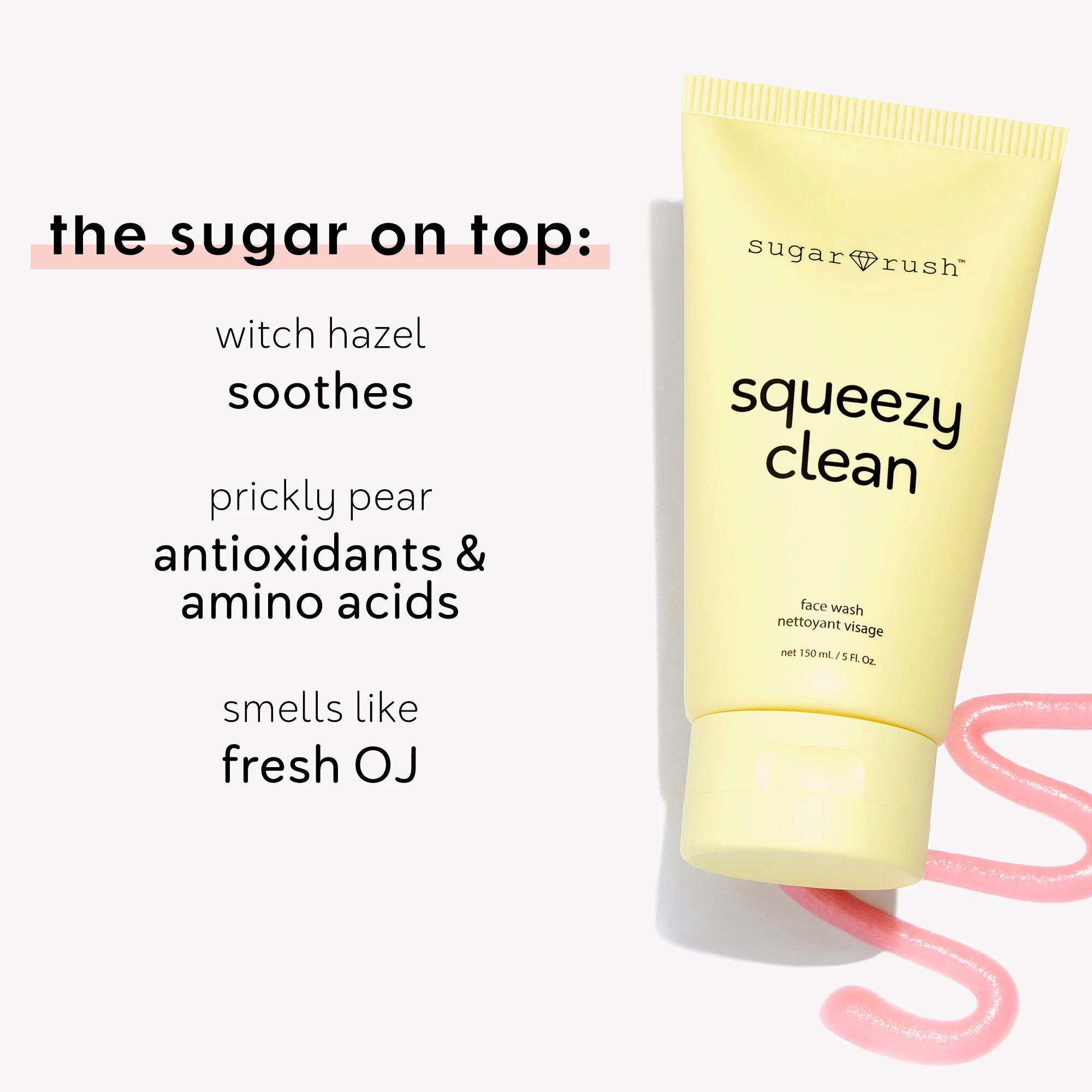 Sugar Rush™ Squeezy Clean Face Wash 4 Sugar Rush™ Squeezy Clean Face Wash - Image 2
