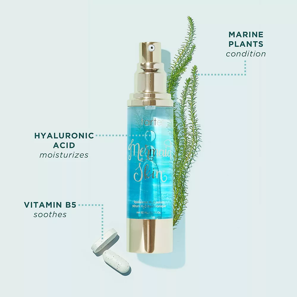Tarte SEA Mermaid Skin Hyaluronic H2O Serum 4 Tarte SEA Mermaid Skin Hyaluronic H2O Serum - Image 2